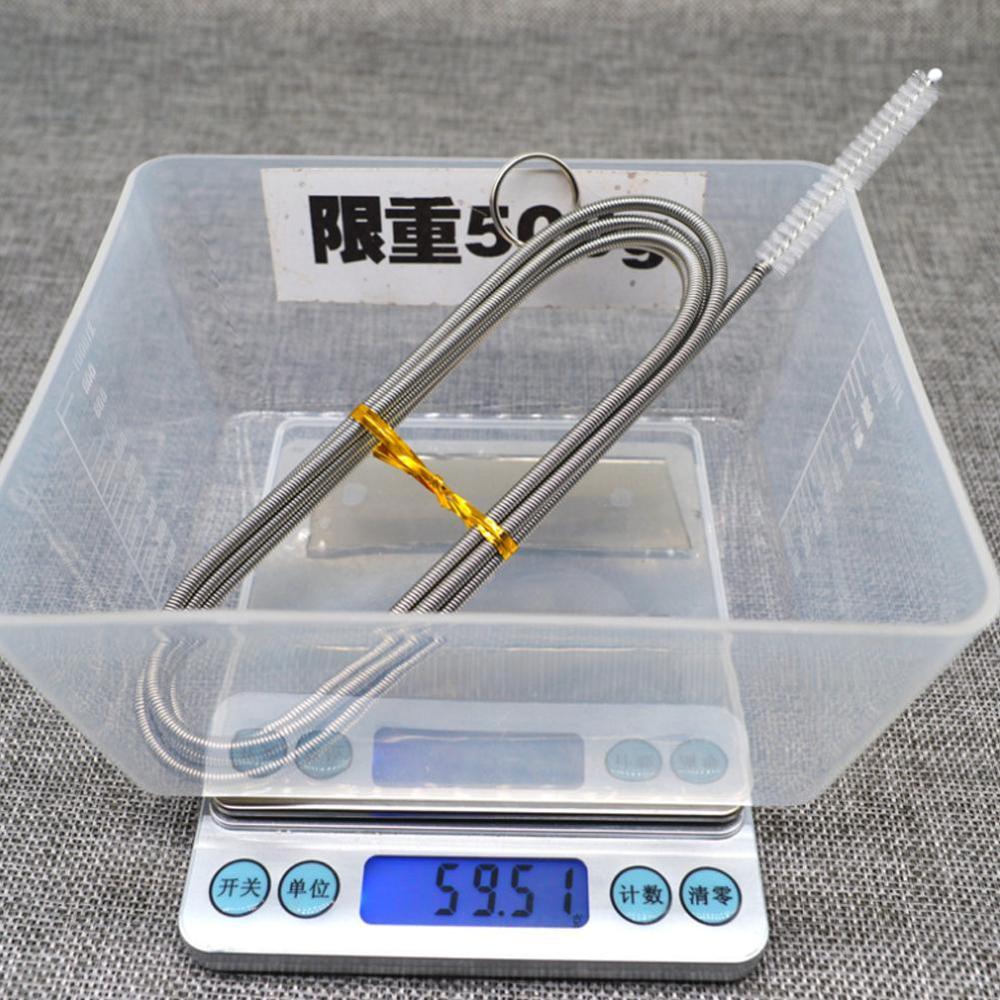 Long Flexible Refrigerator Scrub Brush Refrigerator Drain Dredge Flexible Refrigerator Coil Brush Cleaning The Water Tubing