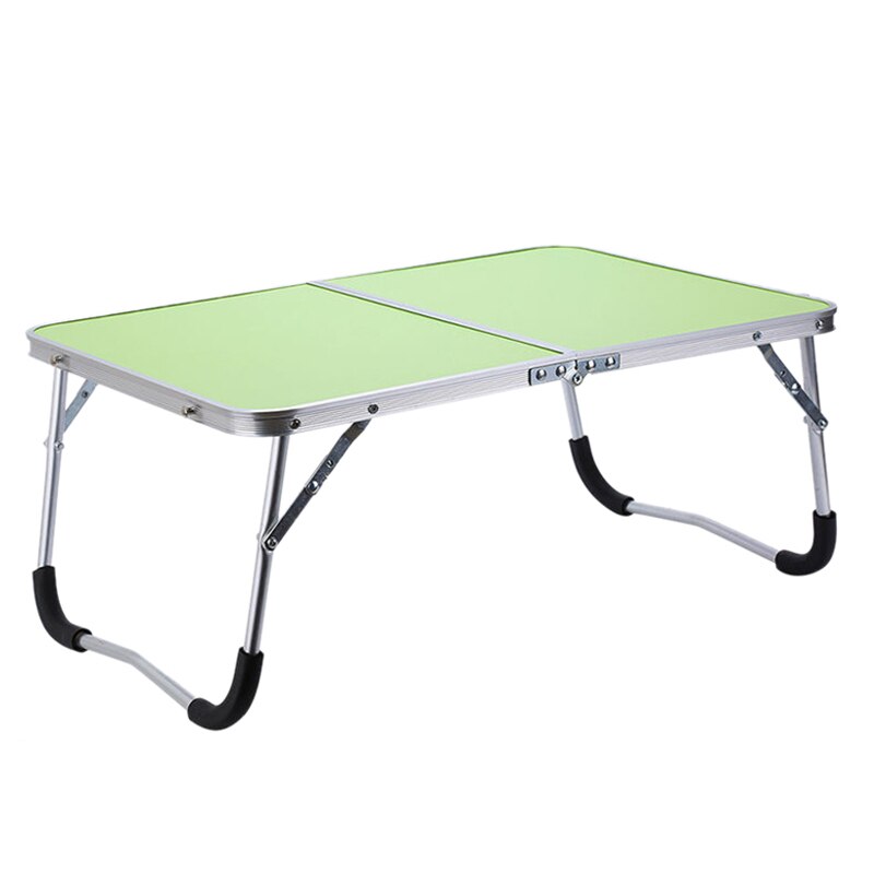 Adjustable Portable Laptop Table Stand Folding Computer Reading Desk Bed Tray: Green