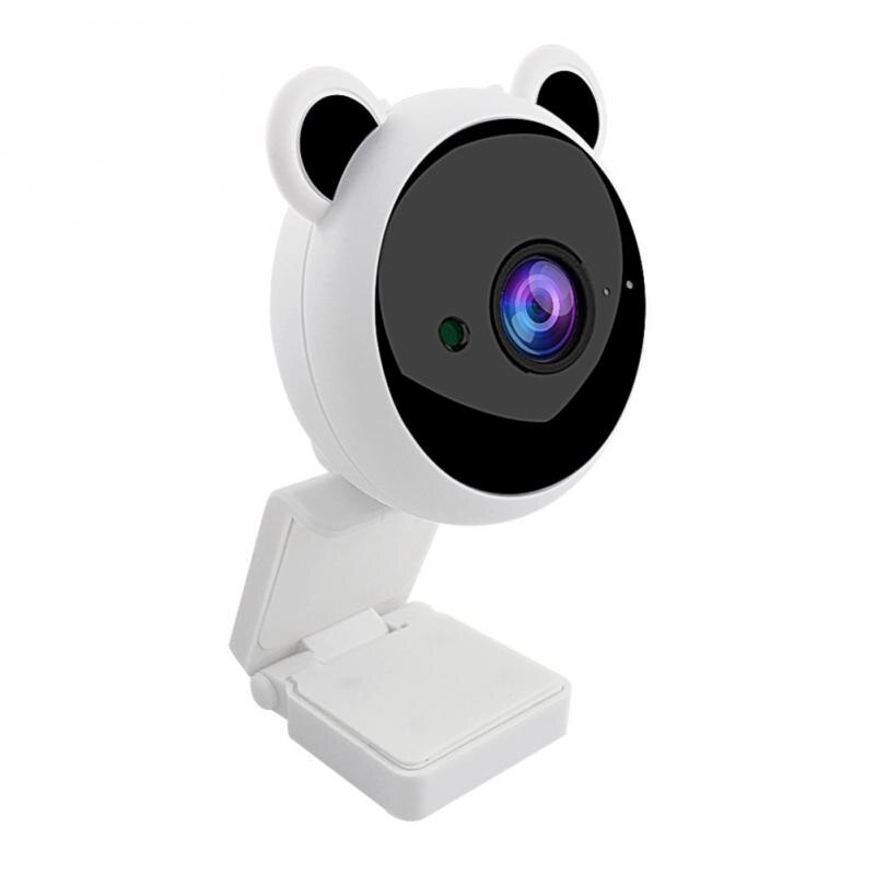 Cute Panda 1080P HD Webcam Web Macchina Fotografica Built-in Microfono Messa A Fuoco Automatica Webcam Full HD 1080p Camara per Video Conferenza: 01