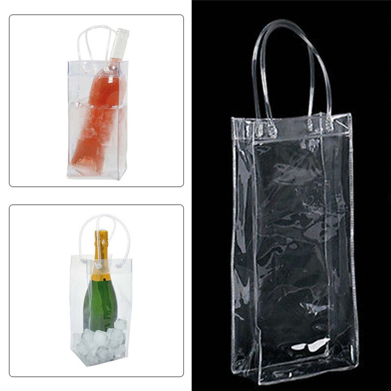 Hurtig is vinkøler pvc øl køletaske udendørs ice gel taske picnic kølige sække vinkølere kølere frozen taske flaske køler