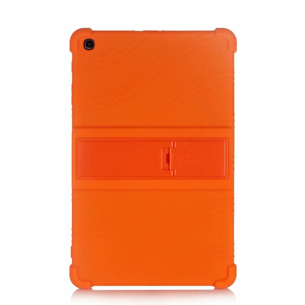 Case for Samsung Galaxy Tab A 10.1 SM-T510 T515 Tablet Case Stand Cover for Samsung Galaxy Tab A 10.1 Funda Capa Case: Orange