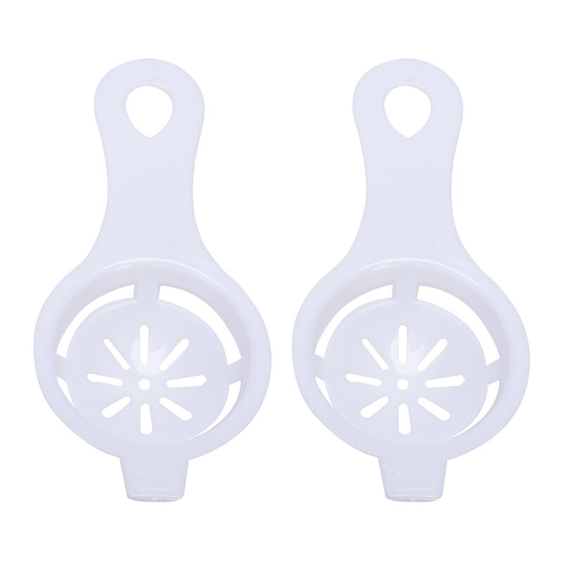 2 stuks keukengadgets eiersnijder eierscheider eierzeef eierdooiersnijder: Default Title