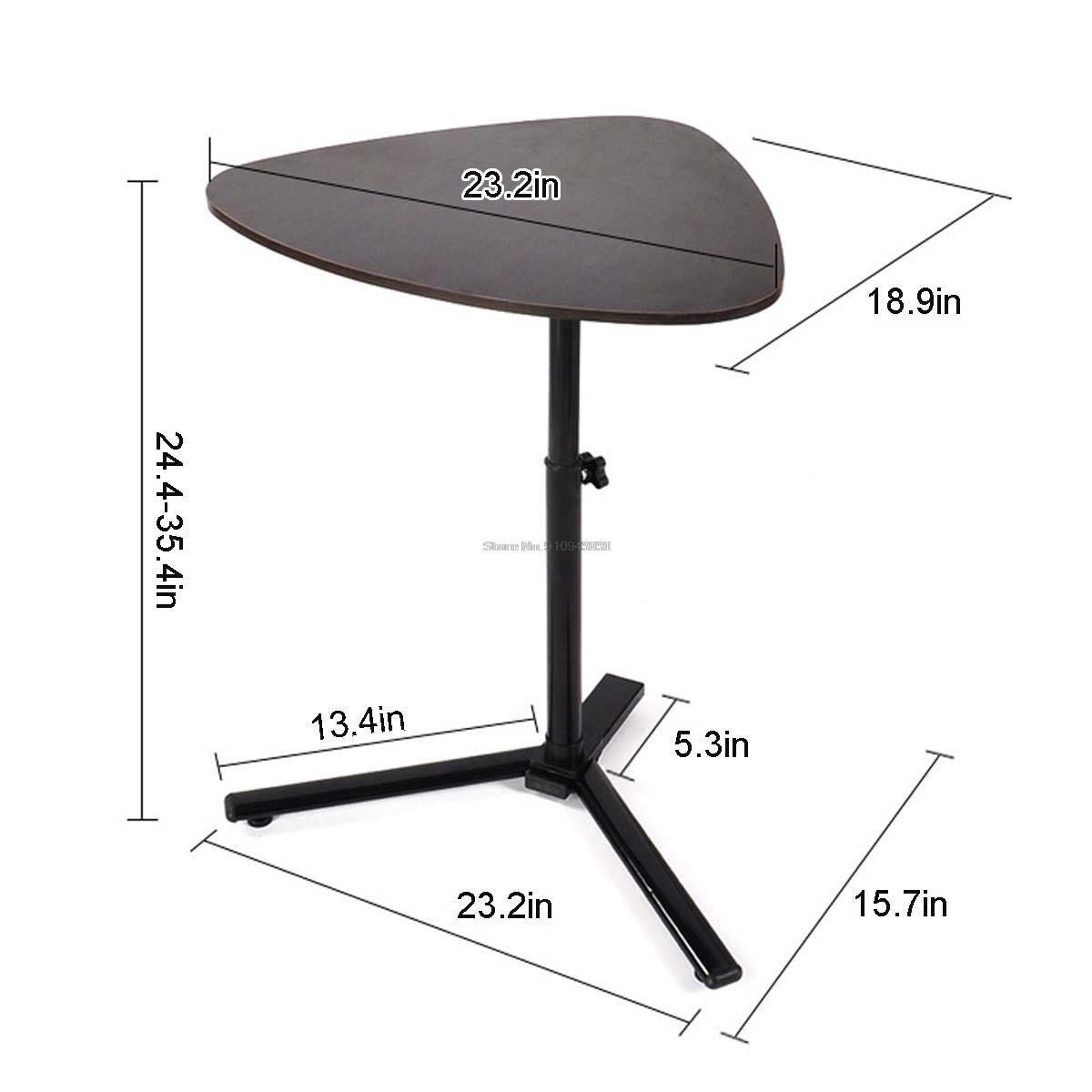 Removable Adjustable Laptop Desk Foldable Computer Table Rotate Laptop Table Notebook Stand Table Bedside Sofa Bed Lazy Table