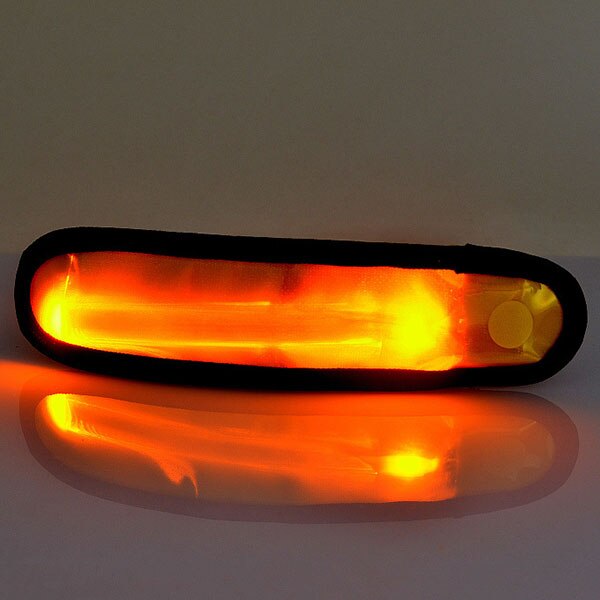 Hand Strap Polsband Led Veiligheid Reflecterende Licht Schijnen Flash Gloeiende Lichtgevende Armband Arm Riem Band Polssteun S Xr