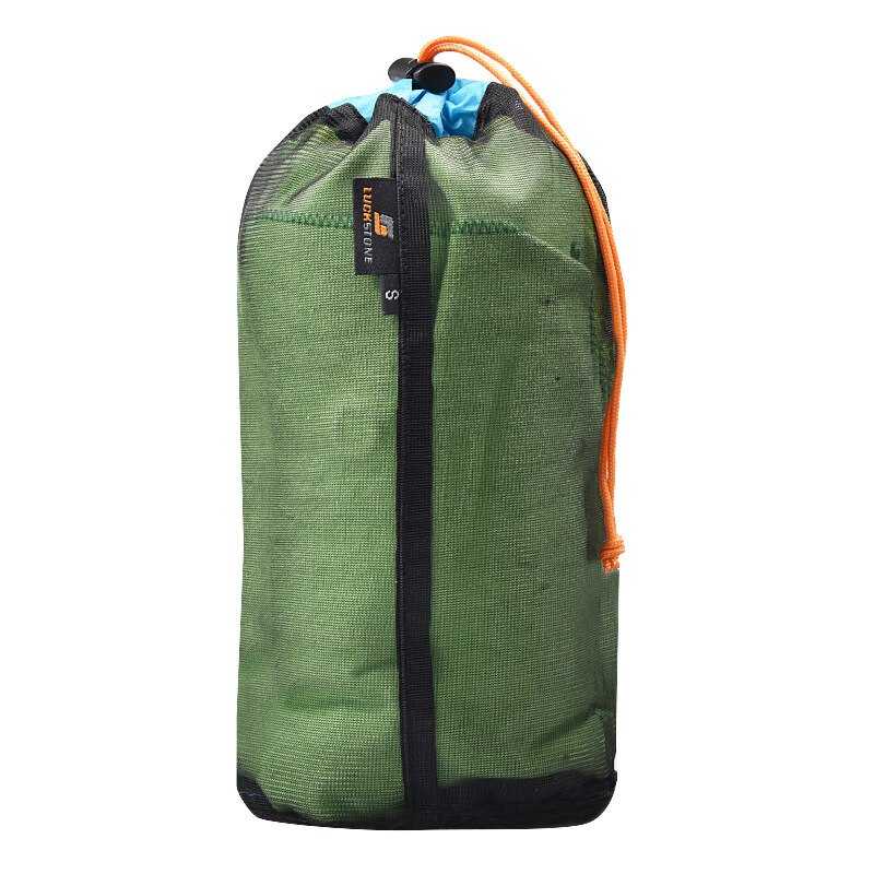 S xxl xxl ultraleve malha saco de armazenamento sacos cordão alta qualidade ao ar livre saco de coisas viagem organizador caminhadas ferramenta