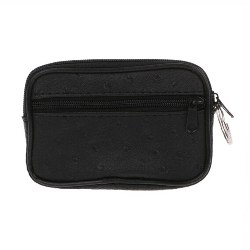 Mini Zachte Mannen Vrouwen Card Coin Sleutelhouder Zip Portemonnee Pouch Wallet Pouch Bag Purse