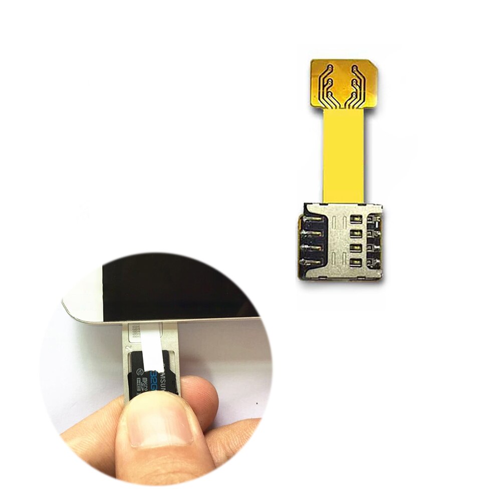Hybrid Double Dual SIM Card Micro SD Adapter for Android Extender 2 Nano Micro SIM Adapter for XIAOMI REDMI NOTE 3 4 3s PRO Max