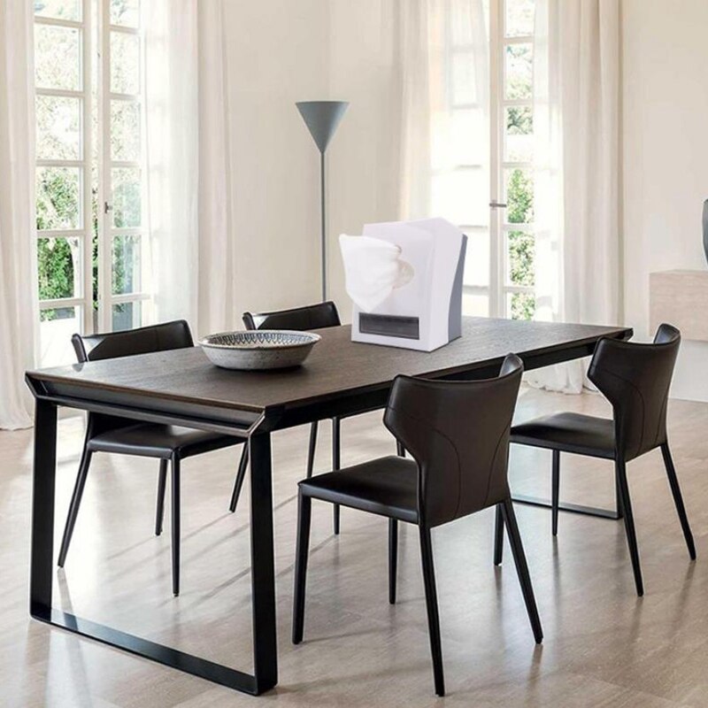 Practical Table Top Restaurant Tissue Dispenser Napkin and Toothpick Holder Paper Roll Holder for Hotel