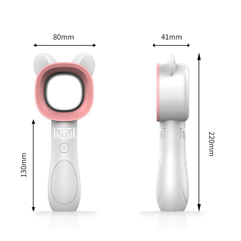 Usb Houvast Mini Koeler Ventilator Oplaadbare Draagbare Bladloze Ventilator