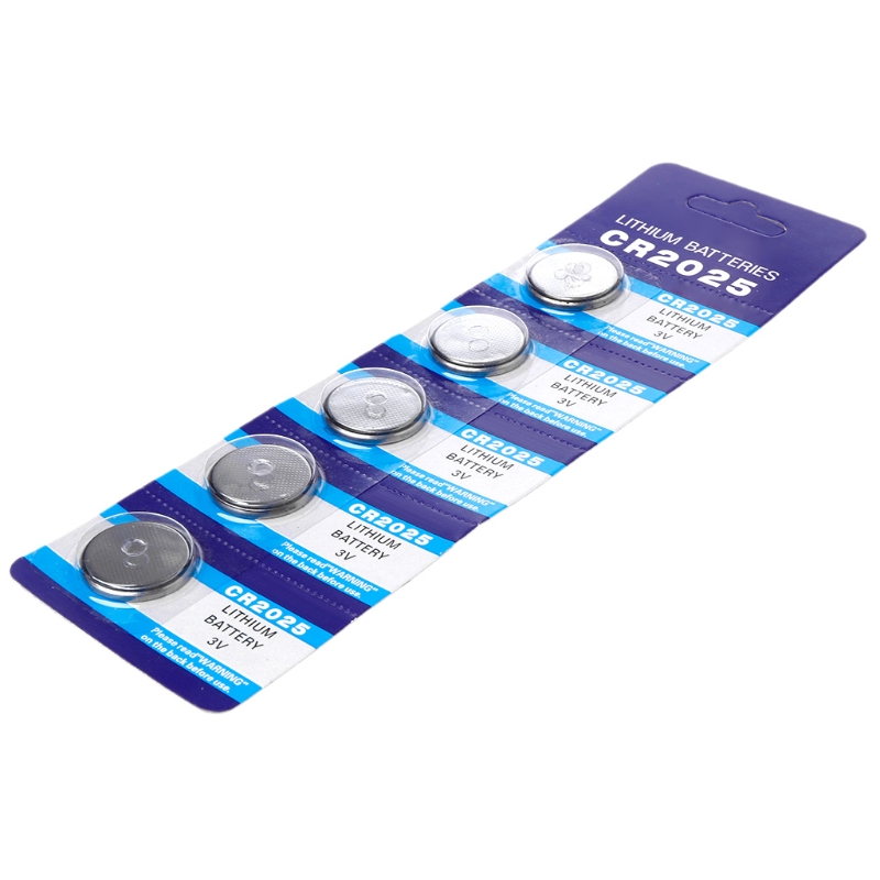 5 Stück Lithium-Batterie 3 CR2025 Zellmünzenbatterien DL2025 BR2025 KCR2025 2025
