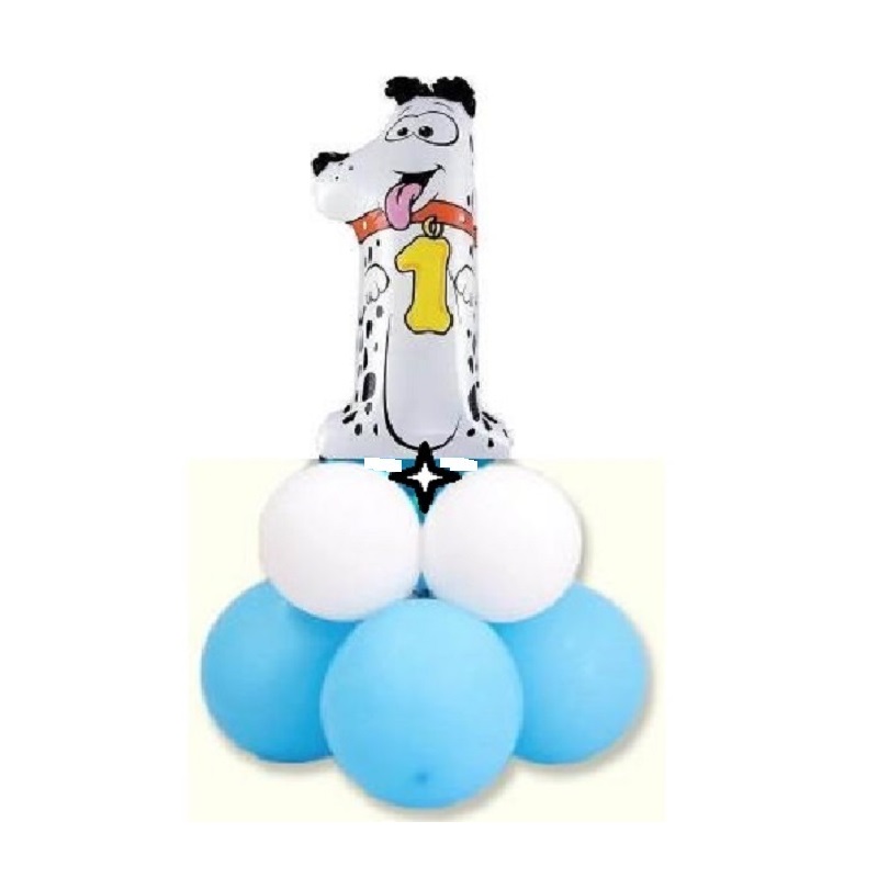 13 stk/sæt 16 tommer festballoner amnimal nummer folie tegneserie baby fødselsdag bryllup gør-det-selv søjle vej bly ballon layout dekoration