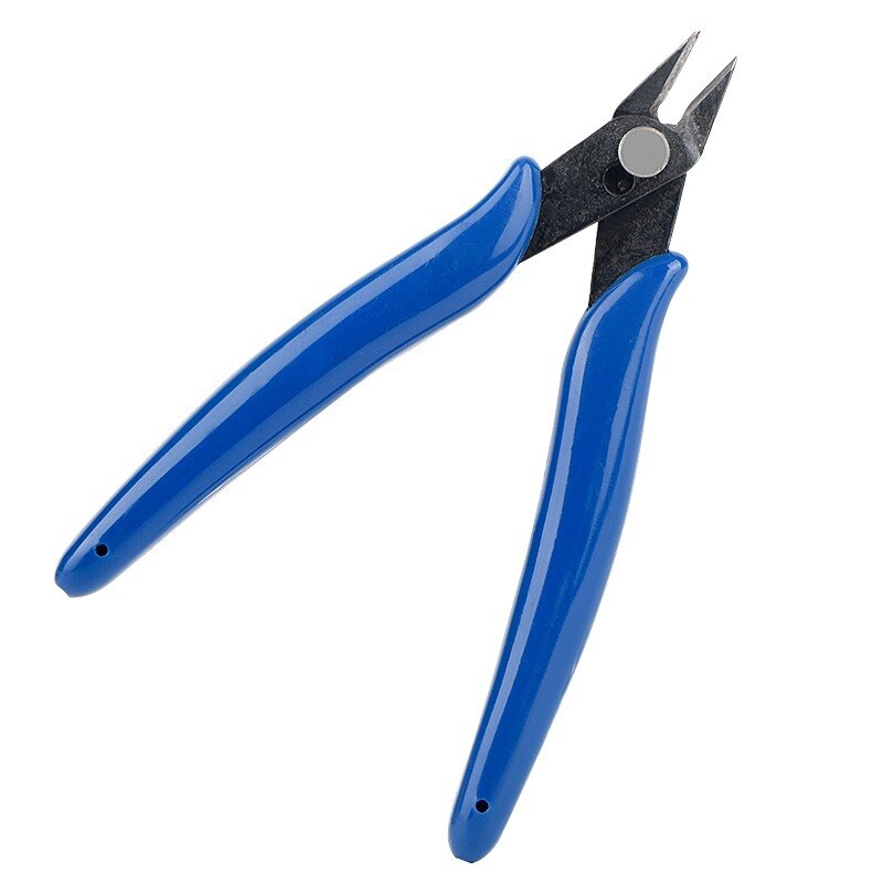 Soldering Holder Electrical Wire Cutters Cutting Side Snips Flush Pliers Anti-shock Nipper Multi Functional Welding Tools