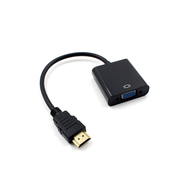 Compatibile con HDMI adattatore VGA cavo compatibile HDMI convertitore Audio digitale/analogico 1080P M/F per PC portatile TV Box proiettore