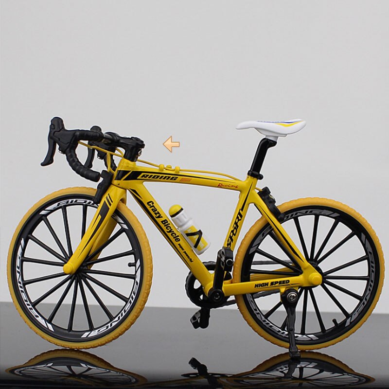 1:10 Bilancia Diecast In Metallo del Modello di Bicicletta Giocattoli Da Corsa Ciclo Cross Road Bike Replica In Miniatura di Raccolta per la Famiglia di visualizzazione Regalo: Argento