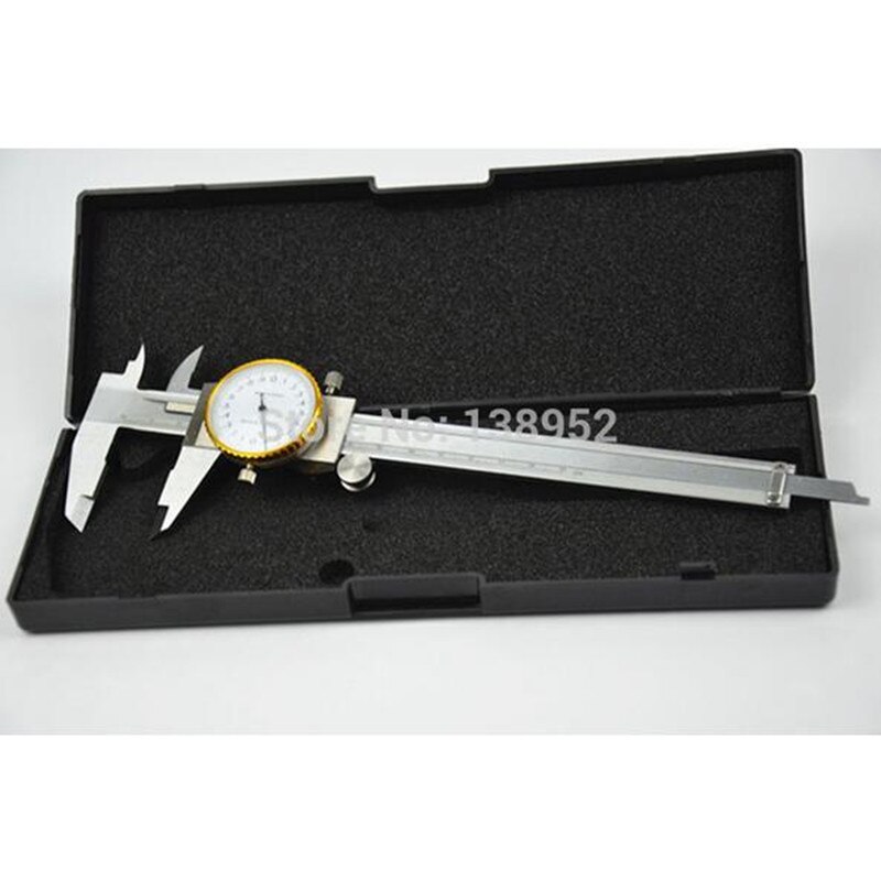 150mm 6inch Shock proof Dial Caliper 0-150mm Dial Vernier Caliper micrometer gauge .