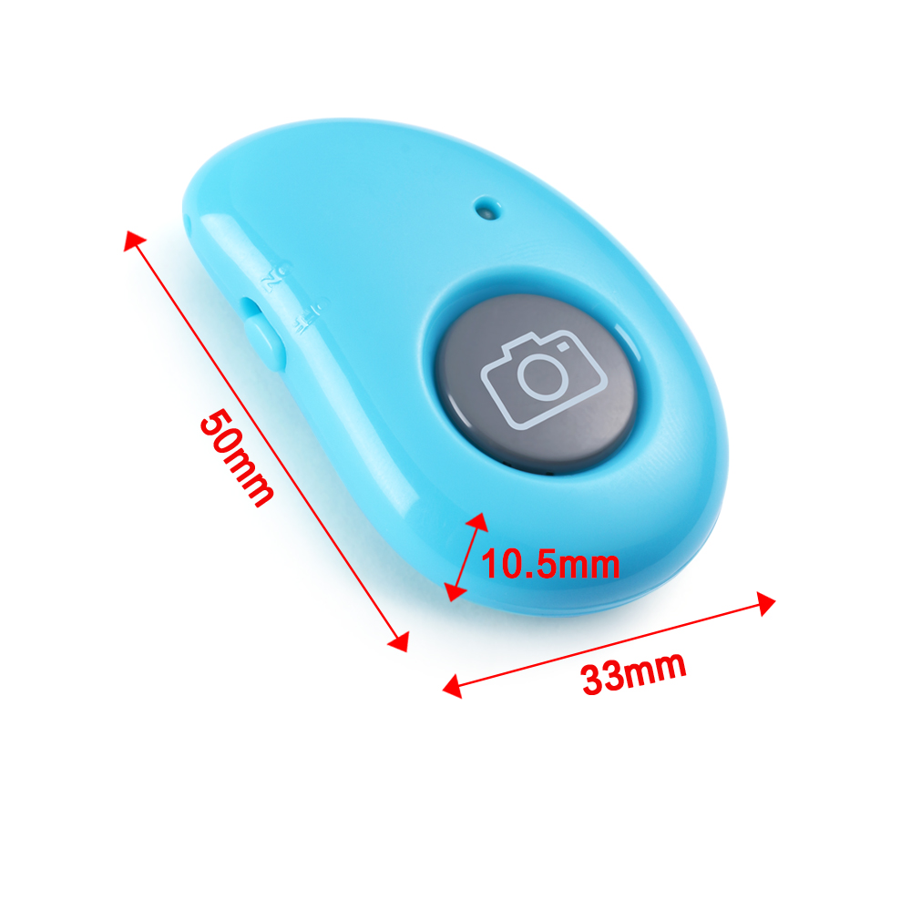 Universal mini trådlös bluetooth avtryckare fjärrkontroll selfie avtryckare knapp smartphone kamera slutarkontroll