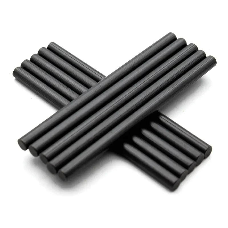 Bâtons de colle pour voiture, 10 pièces, pour débosselage de carrosserie de voiture, noir, colle thermofusible à haute viscosité, bâton à forte adhérence, outil de réparation automobile: Rouge