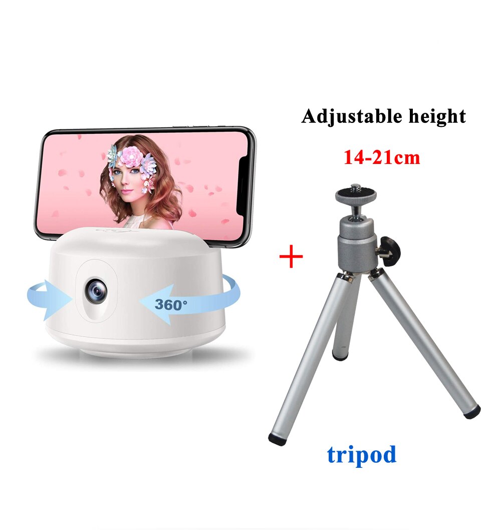 Selfie Auto Tracking Smart Schießen Halter 360-grad Rotation Telefon stehen Auto Gesicht Selfie Stick für Telefon Tablet Kamera stativ: F