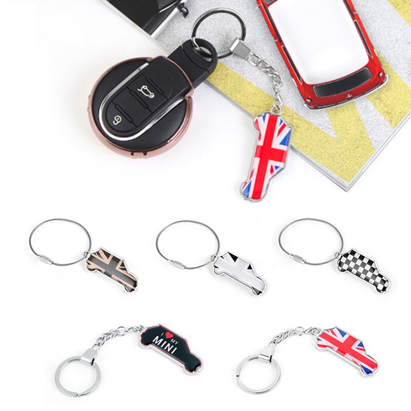 Bilnyckelring nyckelring till mini cooper jcw one s  r50 r52 r53 r55 r56 r60 r61 f54 f55 f56 f57 f60 countryman biltillbehör