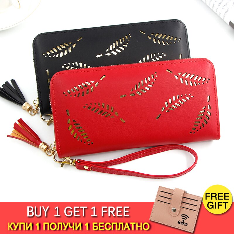 Vrouwen lange clutch portemonnee grote capaciteit portemonnees dames portemonnee dames portemonnee telefoonvak kaarthouder