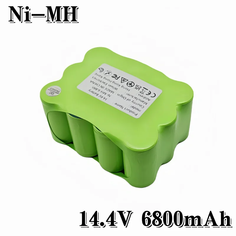 3800-12800 mAh Universal 14.4V SC Ni-Mh Battery｜Compatible with lpega, KV8 XR210/XR510 Robot Vacuums