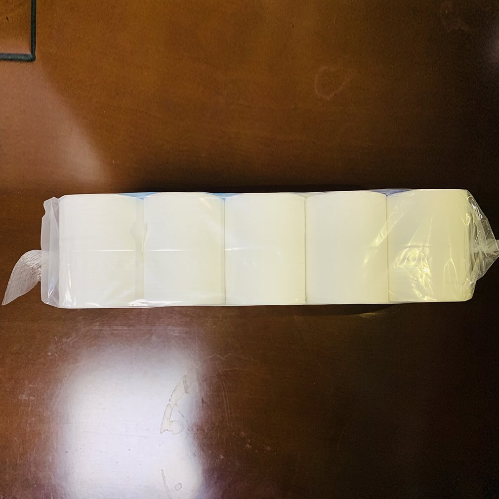 Toiletpapier 10 Rolls Van Binnenlandse Coreless Roll Toiletpapier Binnenlandse Coreless Verdikte Toiletpapier