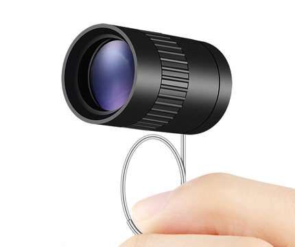 magnifying equipment Monoculars Small Mini Portable Mini Pocket High Power HD Night Vision Single Eye Thumb Looking Glasses: NO1