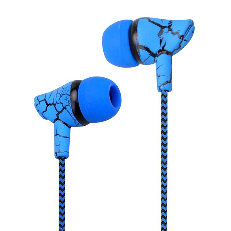 Eastvita 3.5 Mm Super Bass Wired Oortelefoon Crack Sport Eudbuds Stereo In-Ear Oordopjes Voor Samsung Xiaomi Huawei Computer