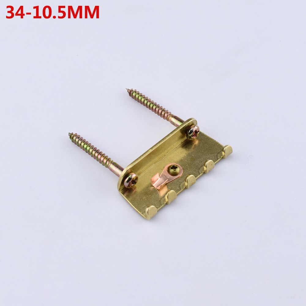 【gemacht in Japan】Messing Tremolo Frühling Klaue Für Elektrische Gitarre Tremolo-System Brücke: 34-10.5MM 1 einstellen