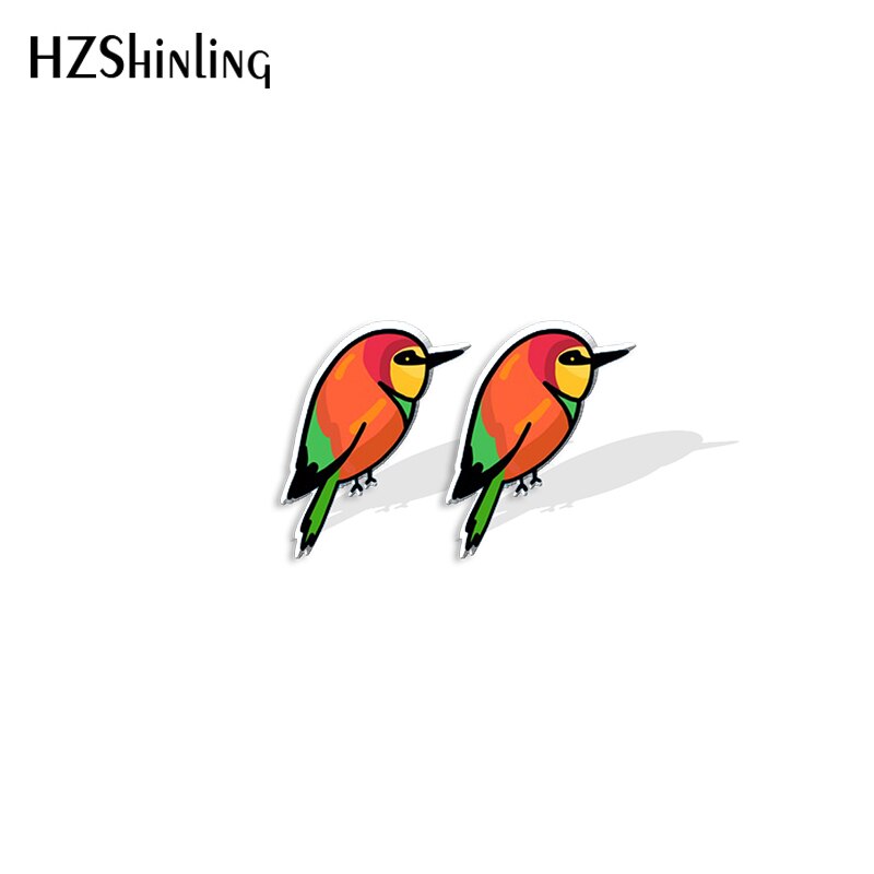 Pendientes de resina acrílica para chica, aretes de resina epoxi hechos a mano, de chica,: 9