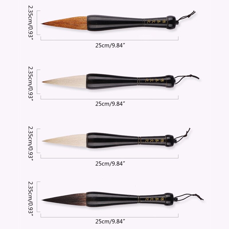 F3MA Traditional Chinese Spring Festival Couplets Calligraphy Brush Pen Hopper-shaped