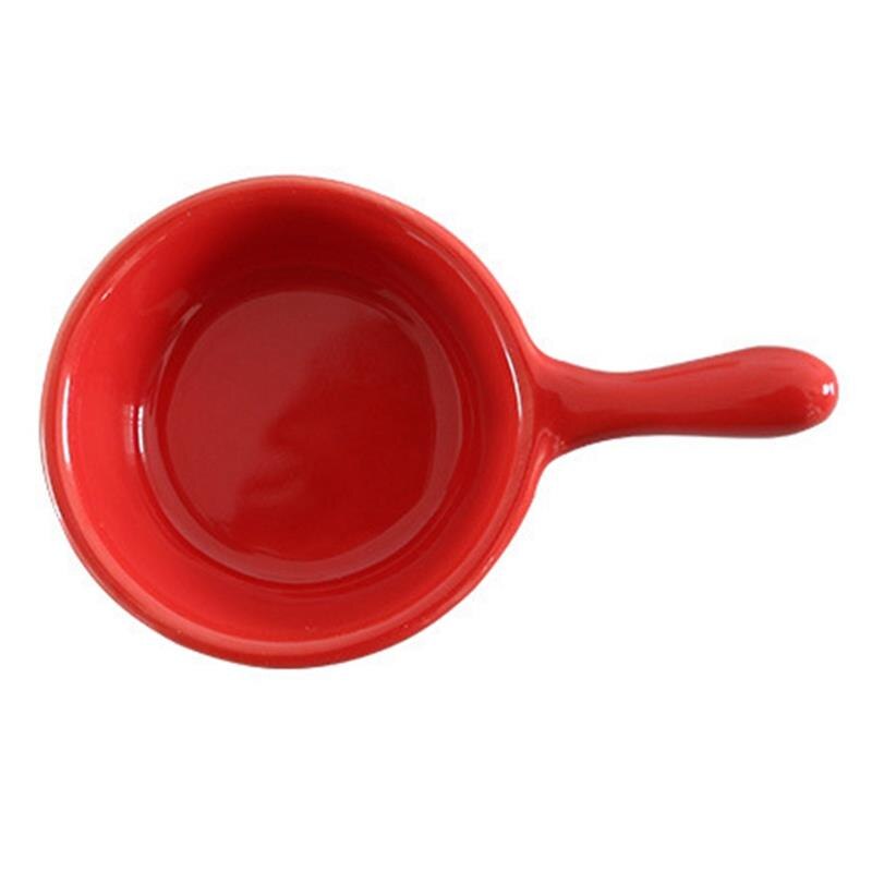 Multicolor Keramische Saus Schotel Effen Kleur Dompelen Plaat Kruiden Gerecht Saus Saus Schotel Kruiden Plaat Voor Home Restaurant: Rood