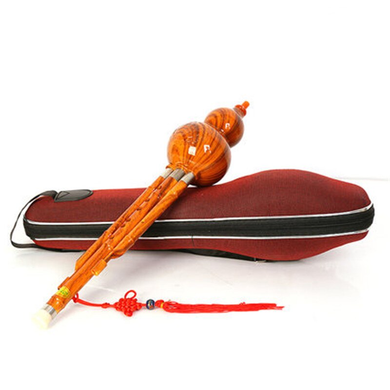 Hulusi Gourd Flöjt - C Ton - Traditionellt Blåsinstrument för Självstudier