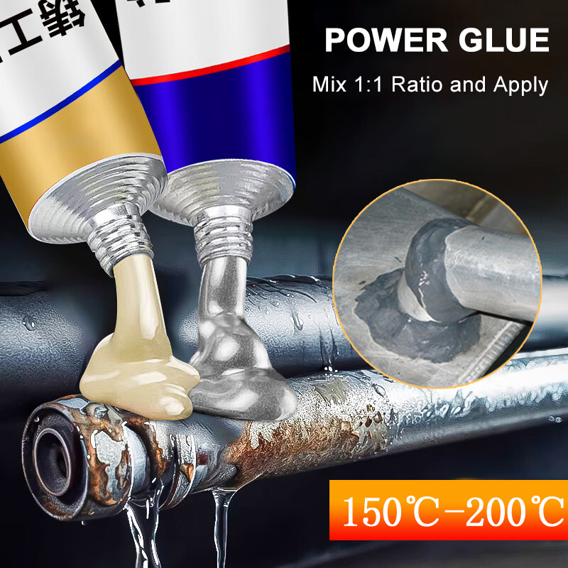 stärker Guss-AB-Kleber, hochfester Metallreparaturkleber, Kaltschweißkleber, magischer Kunststoff-Reparatur-Gusskleber, Klebedichtstoff