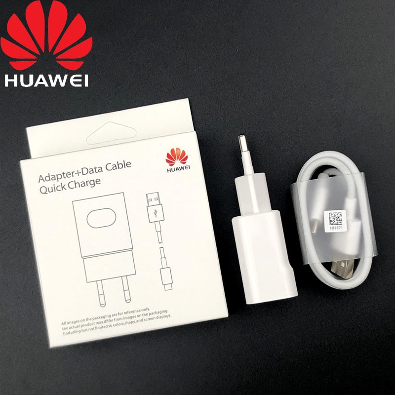 Huawei 9V/2A Schnelle Ladegerät Original EU QC 2,0 schnell aufladen Adapter Usb Typ-C Kabel für huawei P20 P30 lite Kamerad 20 lite Ehre 9X
