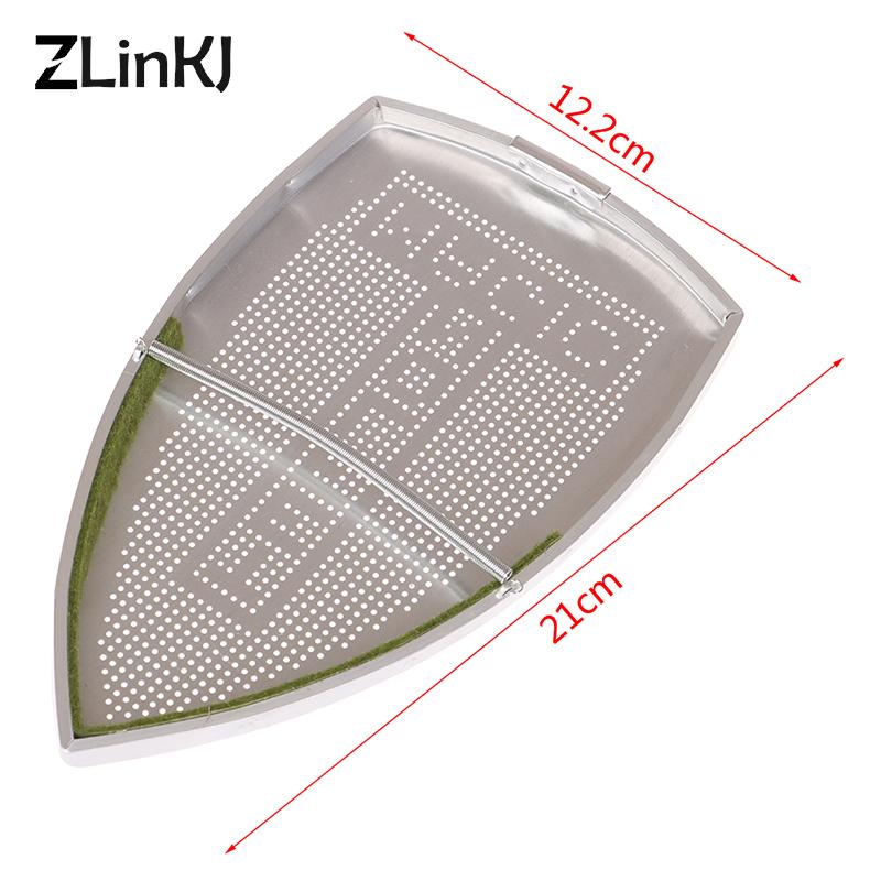 Garosa Aluminium ijzeren schoen, ijzerveilige strijkhoes, doek en stof