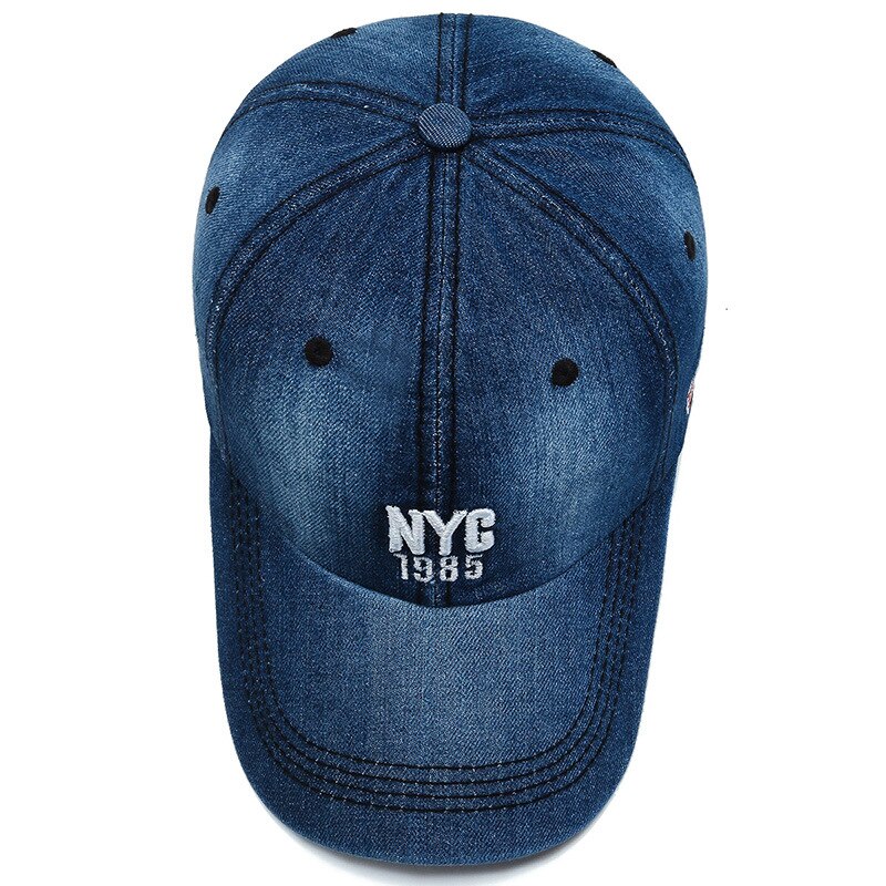 Mode Wilde Baseball Cap NYC1982 Borduurwerk Wassen Cowboy Caps Outdoor Zonnehoed Mannen En Vrouwen Verstelbare Sport Casual hoeden