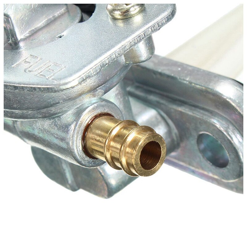 1 Pcs Fuel Tank Tap Switch Valve Petcock Pump & 2Pcs Motorcycle Brake Lever Handle Cnc Lever Handle