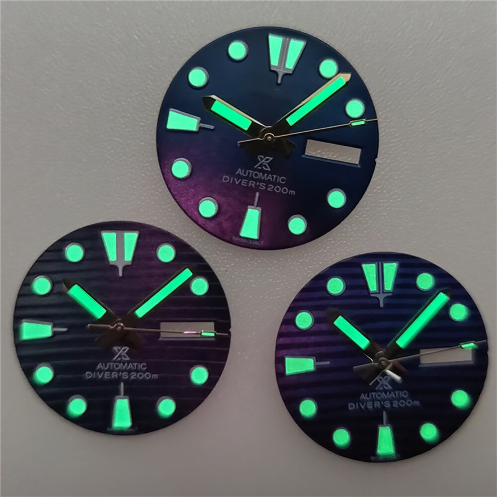 Quadrante Orologio 28.5 Mm Sterile – Con Finestra Data, Adatto Per Movimento NH35/NH35A O Miyota