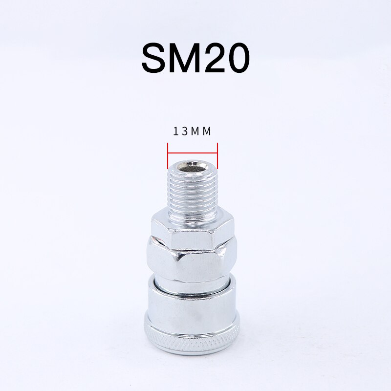 Pneumatic fittings Air Compressor Hose Quick Coupler Plug Socket Connector SP20,PP20,SM20,PM20,SH20,PH20,SF20,PF20: SM20