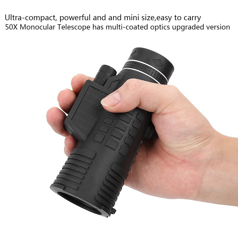 50X HD Powerful Handheld Mobile Phone Camera Telescope 30000m Low Light Night Vision Monocular