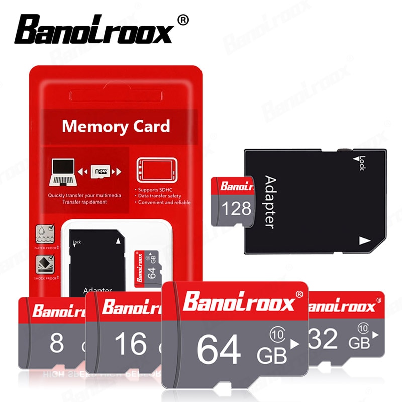 capacity Microsd Memory Card 64gb 128gb Micro SD Card 8gb 16gb 32gb Class10 TF Cards map memory stick for Mobile Phone