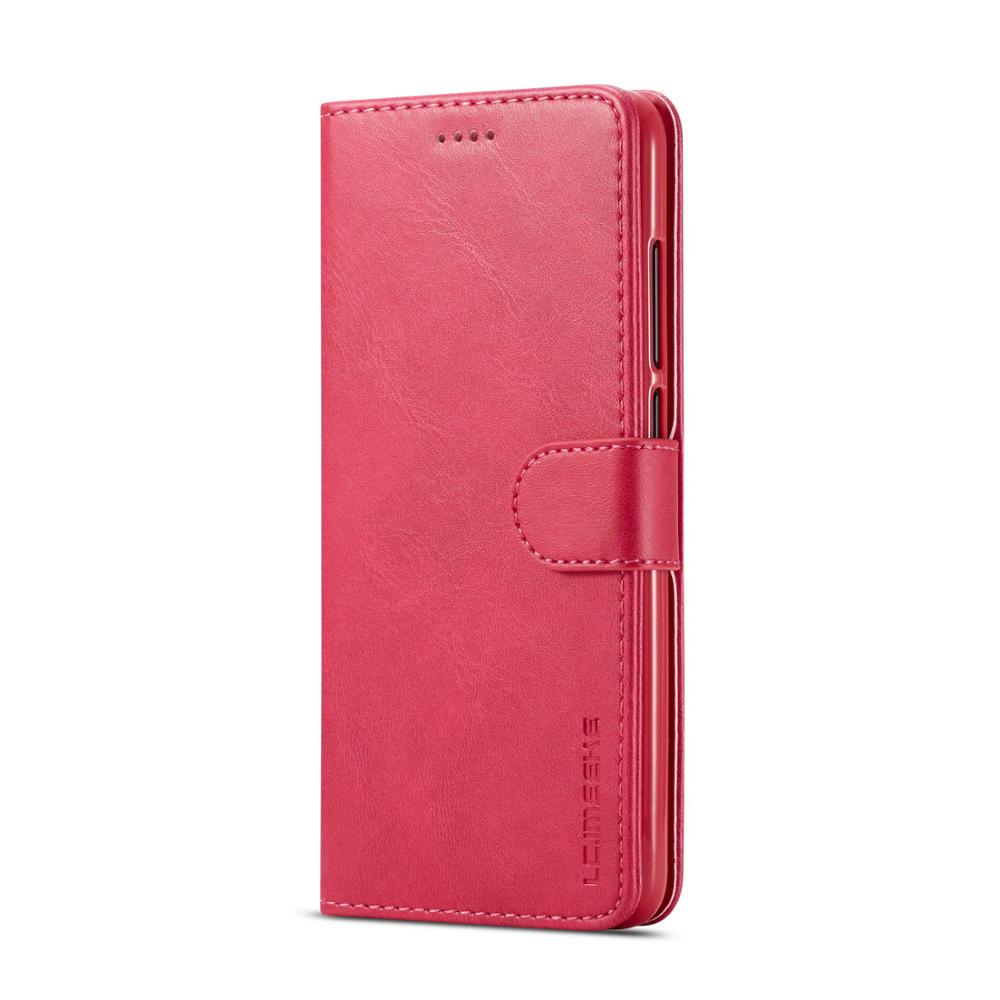Luxe leren telefoonhoesjes voor iphone 6 6s plus, flip creditcardhouder met kaarthouders, hoes voor apple 6 plus 6 splus bumper: Voor iphone 6 splus / Rood