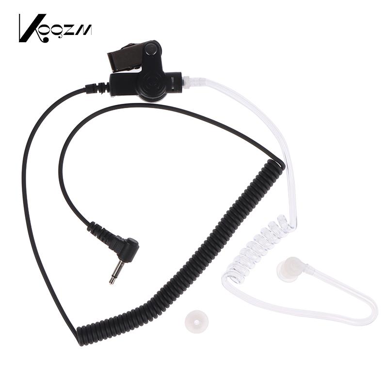 1 PIN 2.5mm Covert Acoustic Tube Earpiece Earphone Dense Sound Air Tube Headset Earpiece Cable