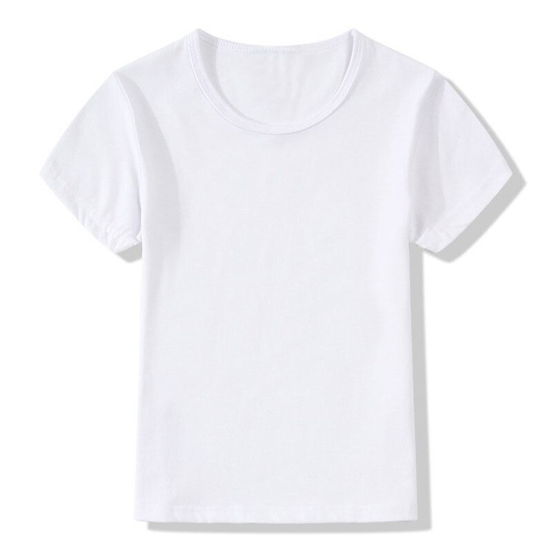 Crianças verão manga curta meninas & meninos t camisa crianças gato crânio de açúcar dos desenhos animados imprimir camiseta casual engraçado roupas de bebê: White / 3 T