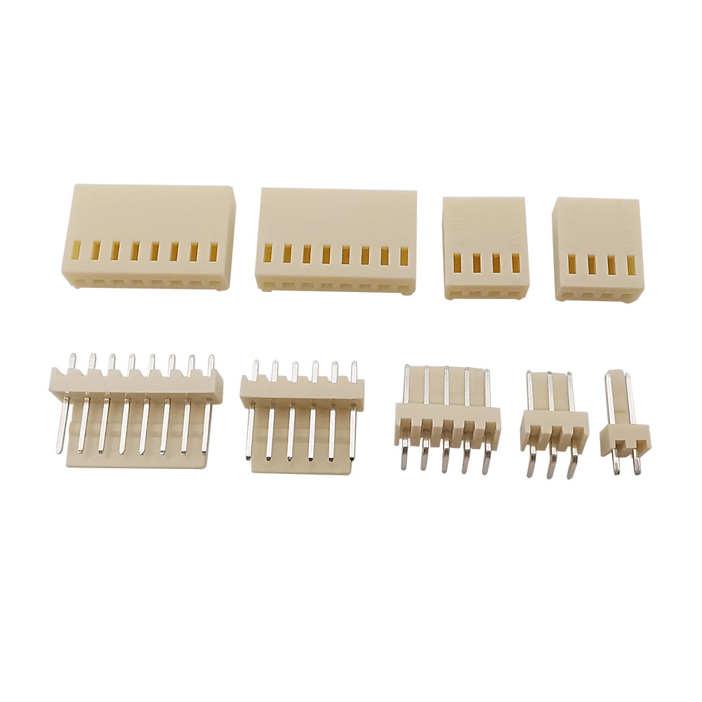 100Pcs KF2510 Connector 2.54mm Pitch 2P-10Pin Straight/Curved Male Female Socket Housing Plug Pin Header Crimp Terminals KF-2510