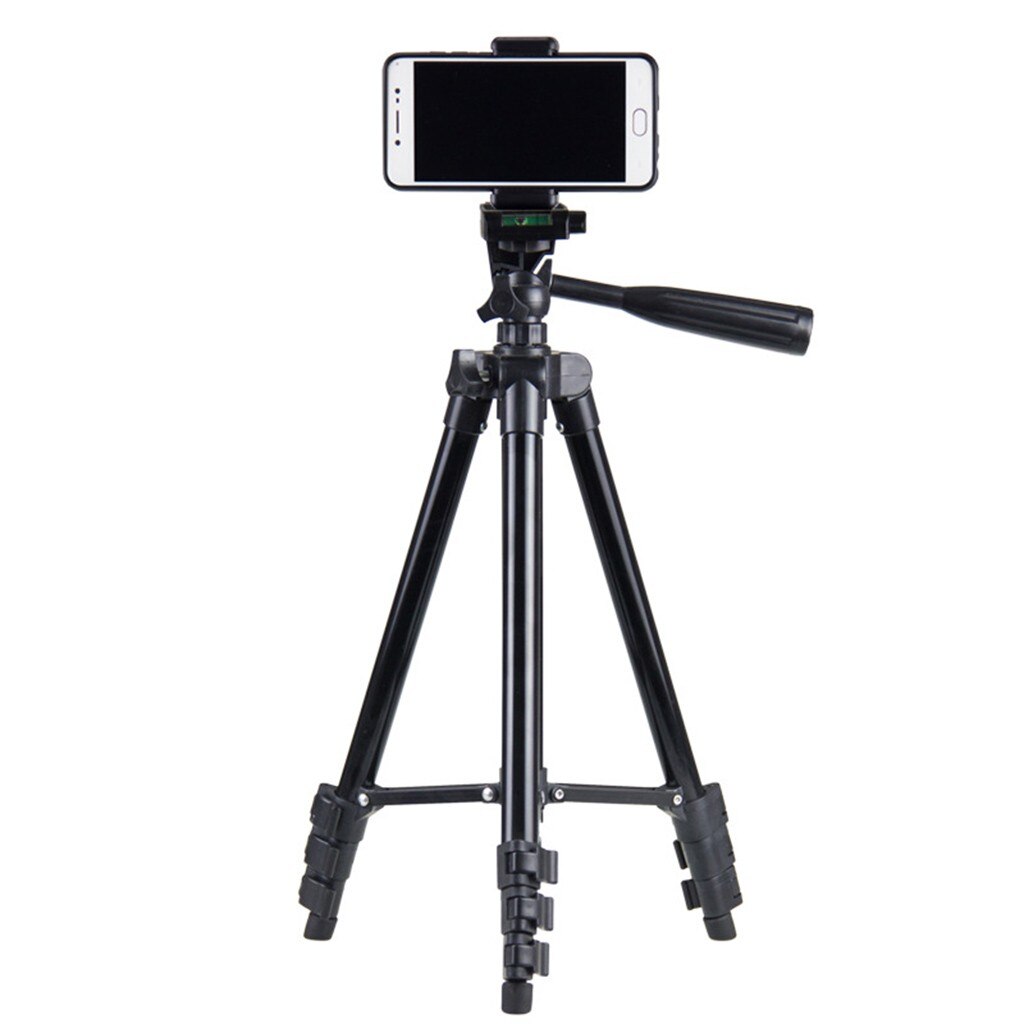 Smartphone Tripod 4-speed Telescopic 360 ° Rotable Camera Tripod Aluminum Alloy tripode para camara Trepied camera