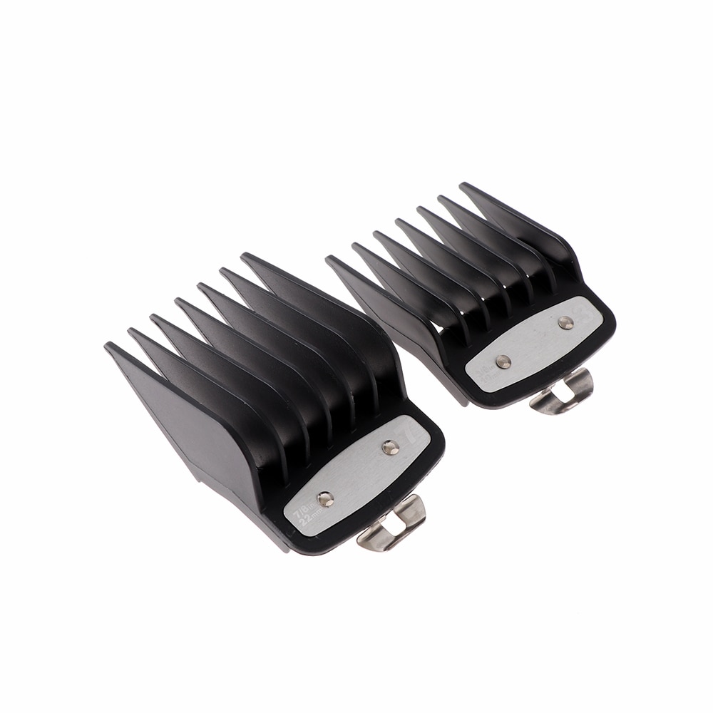 10 Sizes Durable Hair Clipper Limit Comb Black Barber Hair Trimmer Replacement Salon Cutting Guide Comb Attachment