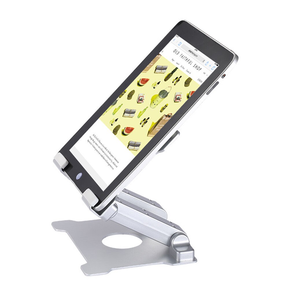 Foldable Tablet Stand Desktop Holder Height Adjustable Aluminum Alloy Laptop Cooling Stand for iPad Surface Pro 7-13 inch