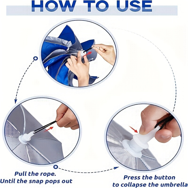 Dubbele lagen grote parapluhoed Verstelbare op het hoofd gemonteerde paraplu voor golfsport Vissen Kamperen Tuinieren Strandkajak